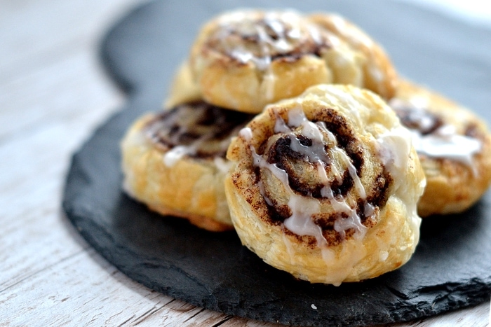 Cinnamon swirl pastry recipe.