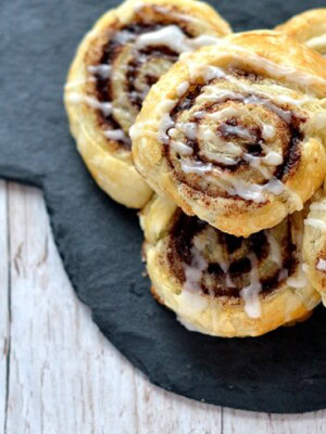 Easy homemade cinnamon swirls recipe from Baking with Granny.