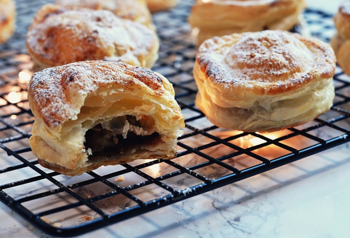 Puff Pastry Mince Pies recipe from Baking with Granny.