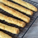 Cheese Bread Sticks recipe from Baking with Granny.