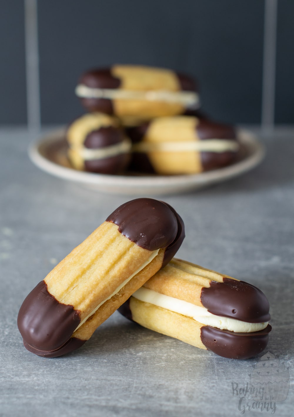 Viennese biscuits recipe. Easy to make Viennese fingers from Baking with Granny.