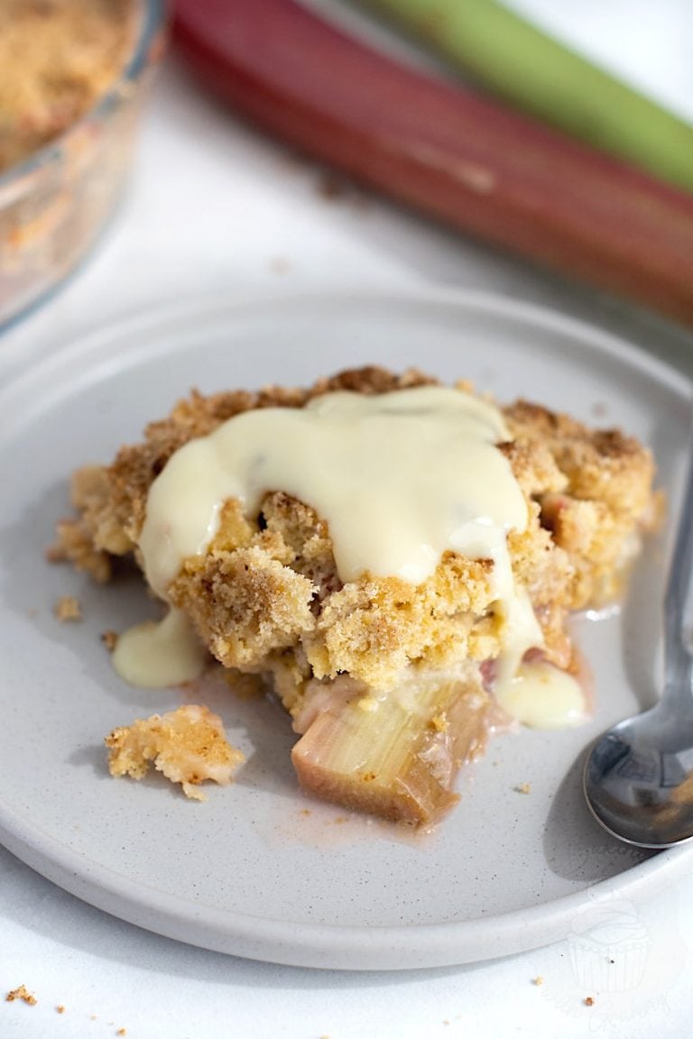 Rhubarb Crumble