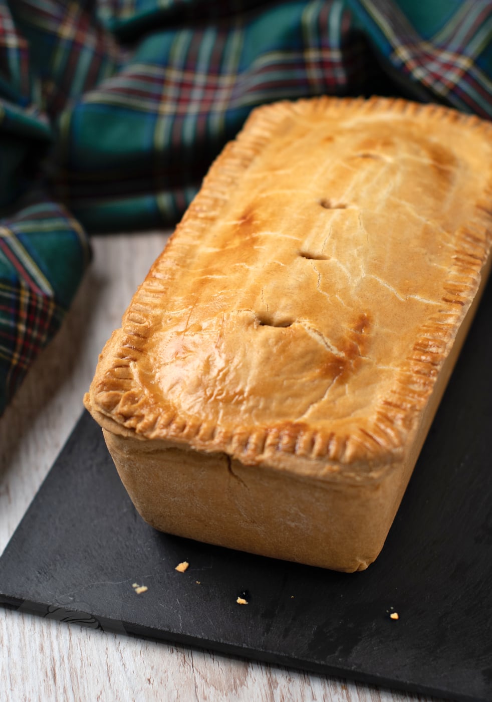 Scottish Black Bun recipe. Made with currants, raisins, sultanas, mixed peel, almonds...