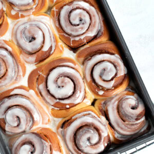UK recipe for homemade Cinnamon Buns.