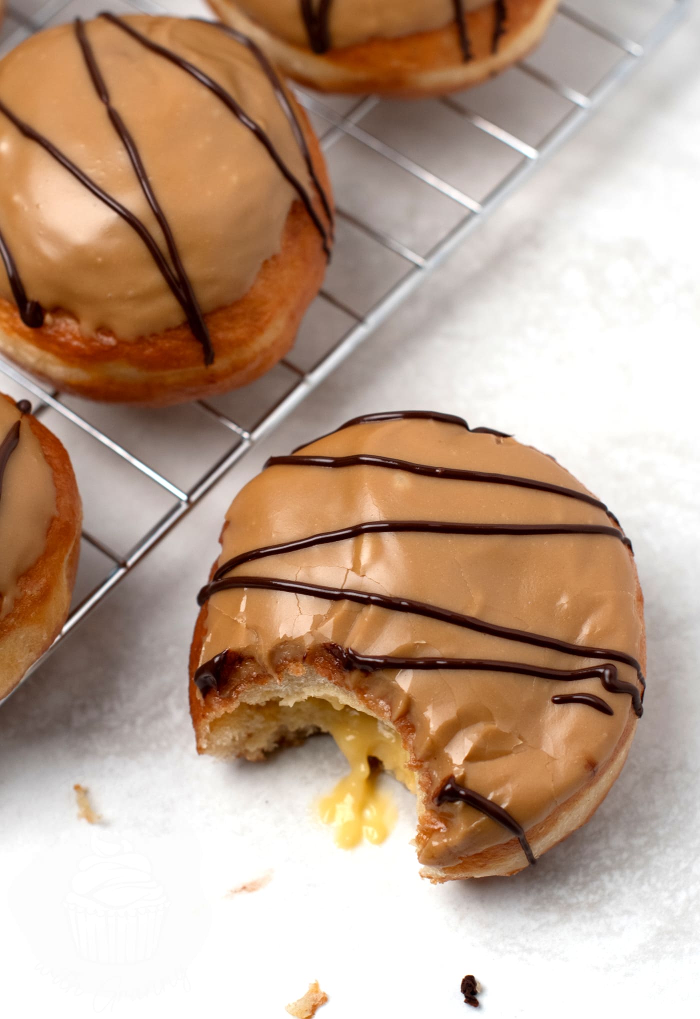 Recipe for Scottish Fudge Donuts from Baking with Granny.