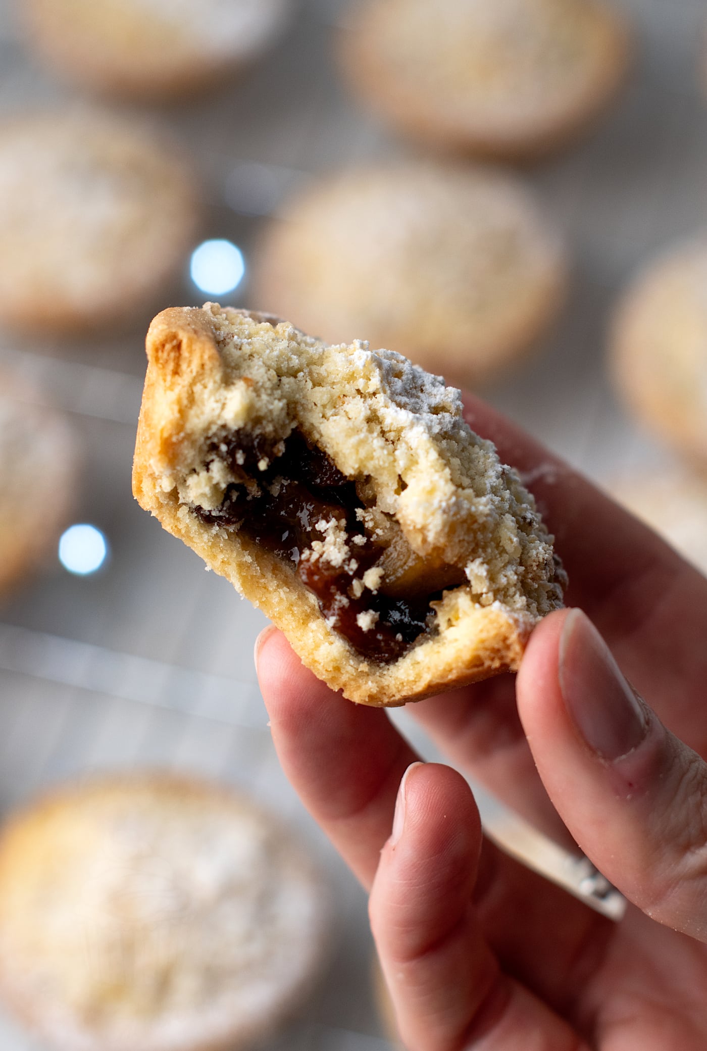 Crumble Top Mince Pies recipe from Baking with Granny. The best Christmas mince pies you will ever taste!