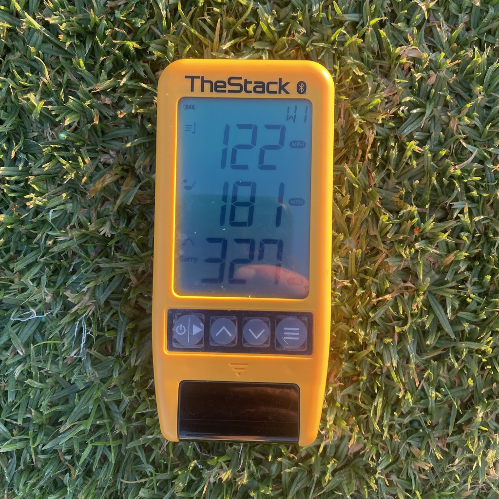 The Stack radar makes on course tracking easy